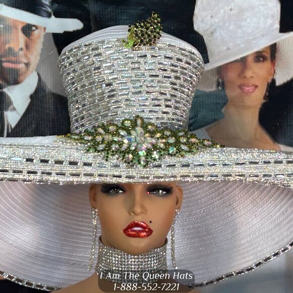 STUNNING Queen Church Hat | Custom Colors | $2500 Value Now $399! - Picture 3 of 5